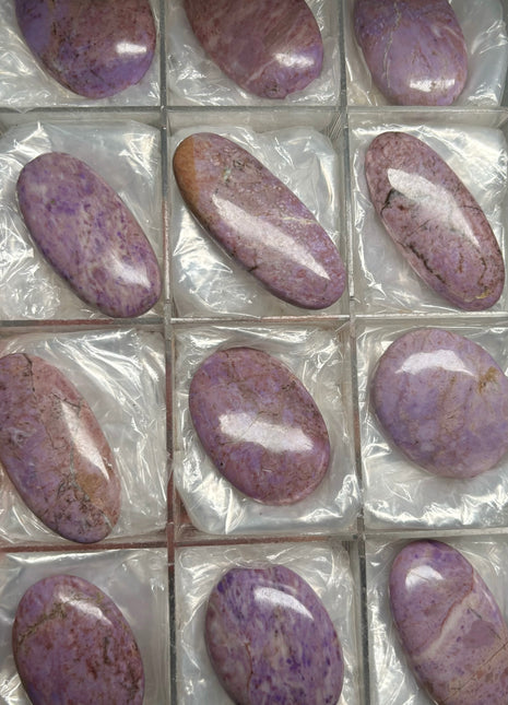 12 Pieces ! Beautiful Lavender Jade Lot