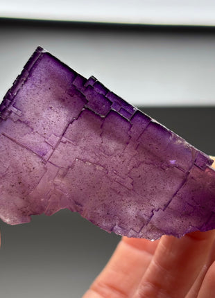 Purple Fluorite from Muzquiz, Mexico