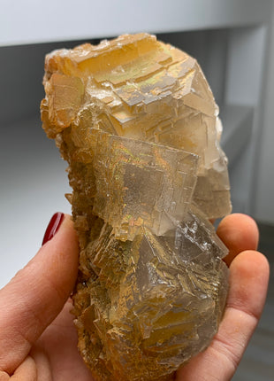 Rare ! Iridescent Rainbow Fluorite 🌈