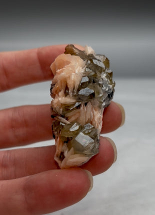 Pink Barite with Cerussite