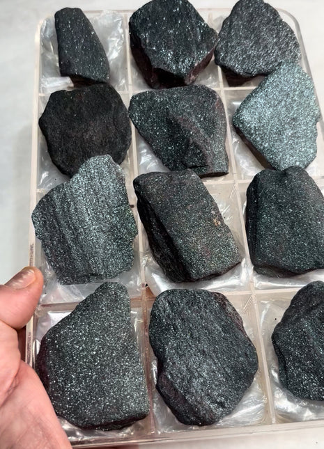 12 Pieces ! Specular Hematite lot - From Champion mine
