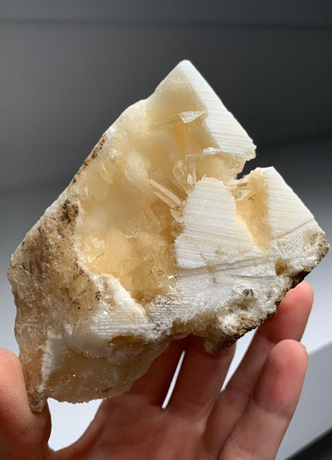 Gemmy Selenite Geode from Zaragoza Spain