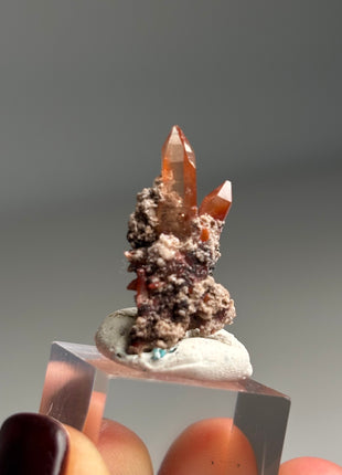 Red Topaz from Mexico