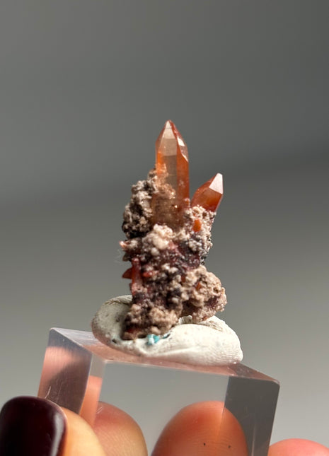 Red Topaz from Mexico