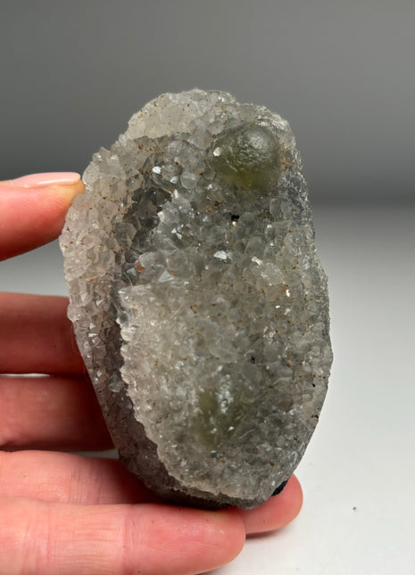 Yellow Fluorite with Smoky Quartz