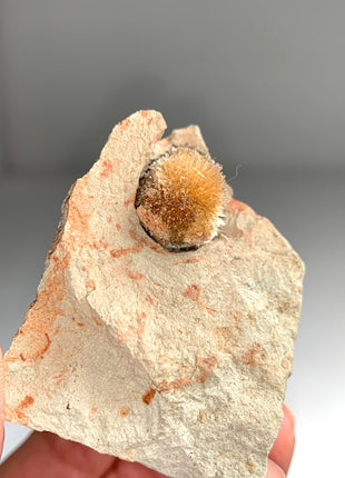 Bursting Sun Aragonite Ball in Cluster - From Pantoja, Spain