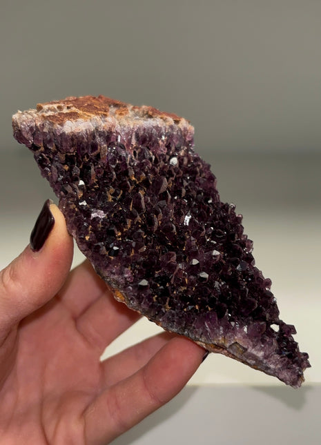 Dark Purple ! Amethyst - From Alacam Amethyst Mine