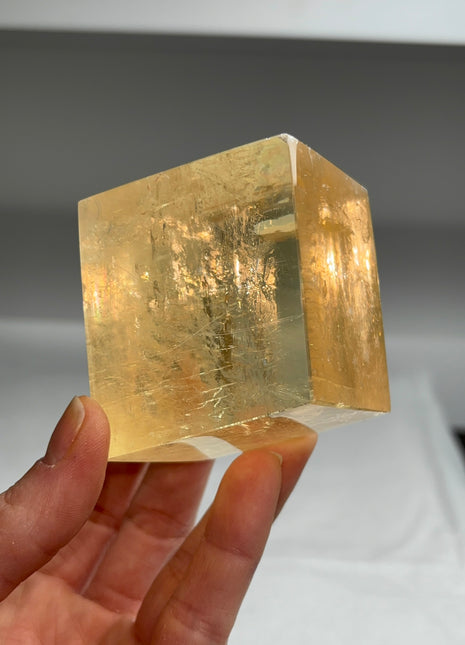 Gemmy Yellow Calcite