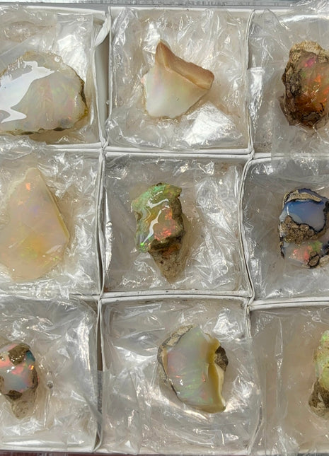 9 pieces !  High Grade We’lo Opal Lot  - From Ethiopia