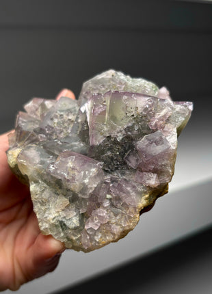 Green Purple Bicolor Fluorite from Weardale, England Collection # 292