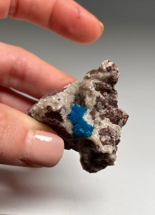 6 pieces ! Electric Blue Cavansite Lot