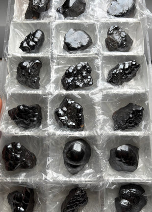 High grade botryoidal Hematite lot - 18 Pieces !