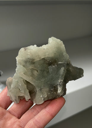 4 Pieces ! Druzy Blue Chalcedony Lot