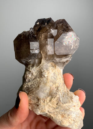 Elestial Smoky Quartz - From Namibia