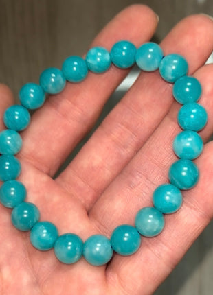 New Arrival ! Blue Green Amazonite Bracelet