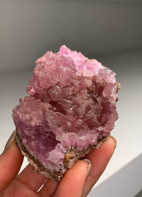 Pink Cobaltocalcite - From Oumlil mine, Morocco