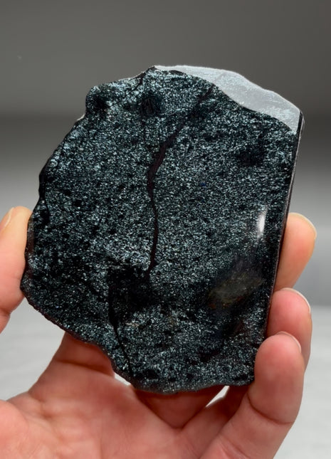 High Grade Specularite Slab from Lake Superior, Michigan
