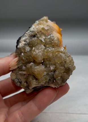 Cerussite with Pink Barite