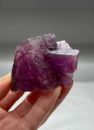 Purple Fluorite from Minerva # 1 mine, Illinois