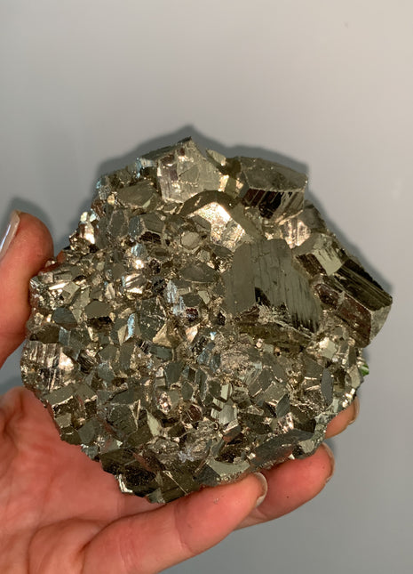Very High Grade Pyrite from Huanzala, Peru