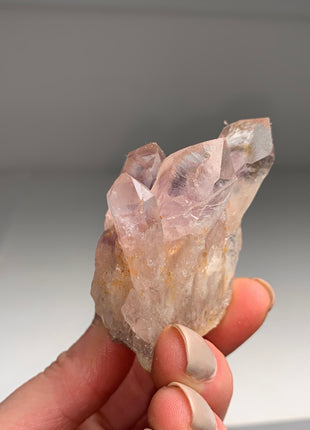 Amethyst with Yellow and Purple Phantoms - From Zambia