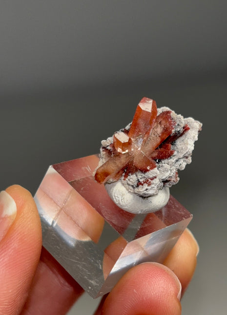 Red Topaz from Mexico