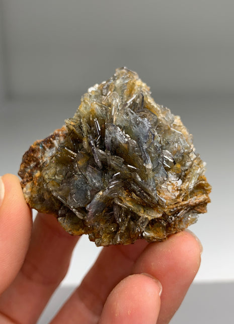 Blue Barite - From Cavnic mine, Romania