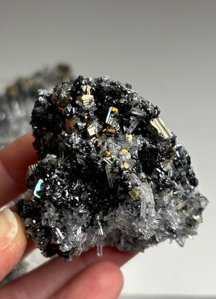 6 Pieces ! Lustrous Pyrite with Quartz Lot