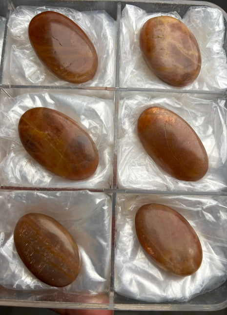 Rainbow Sunstone 6 Piece Lot !