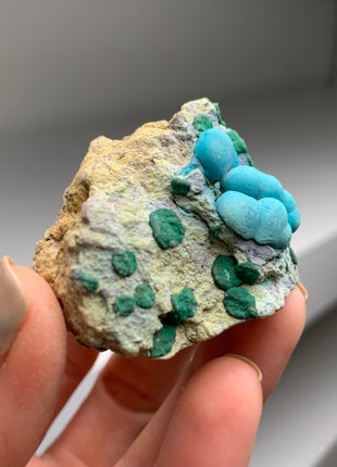 New ! Bubbly Blue Chrysocolla - L’etoile du Congo mine