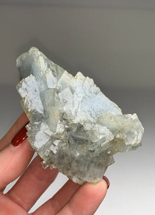 Blue Barite with Pyrite
