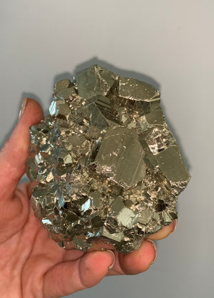 Very High Grade Pyrite from Huanzala, Peru
