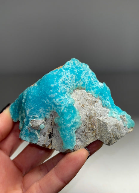 Sparkling Sky Blue Hemimorphite
