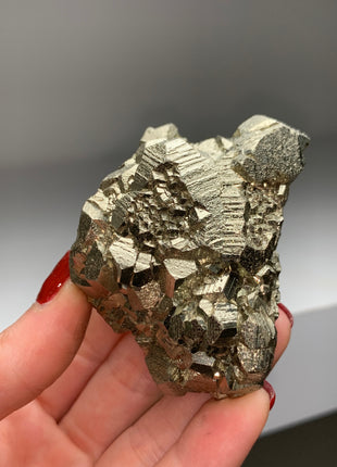 Elestial Pyrite from Huanzala, Peru