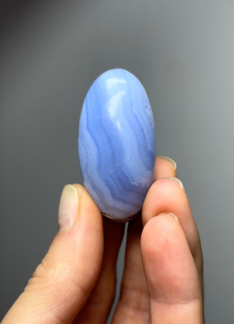 Blue Lace Agate Lingham