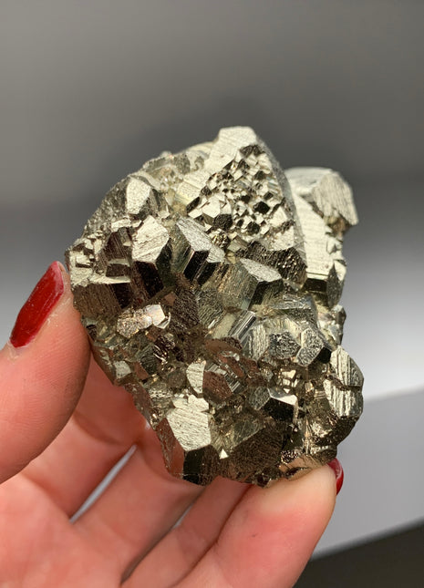 Elestial Pyrite from Huanzala, Peru