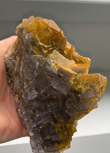 Amazing and Rare ! Iridescent Rainbow Fluorite 🌈