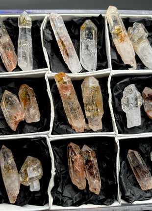 18 Piece Lot ! Firefly Scepter Quartz - From Madagascar