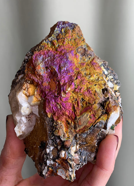 New Arrival ! Rainbow Goethite From Rio Tinto mines, Spain π