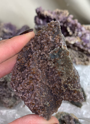 Grape Agate Lot - From Sulawesi, Indonesia - 6 Pieces ! Special Price 💥