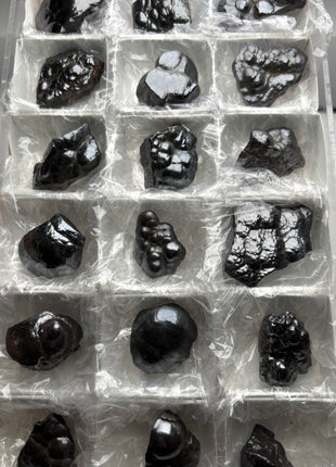 High grade botryoidal Hematite lot - 18 Pieces !