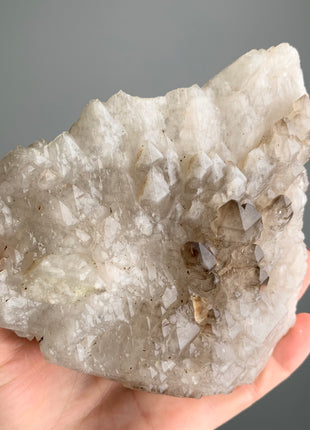 Elestial Smoky Quartz with White Quartz - From Namibia Special Price đ„