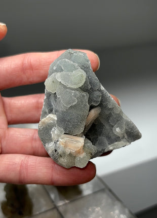 9 Pieces ! Druzy Blue Chalcedony Lot