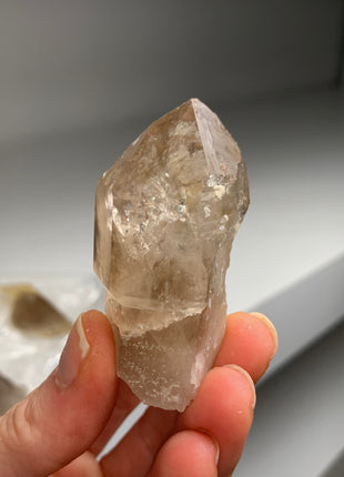 Smoky Phantom Quartz Lot - Hallelujah Junction, Nevada - 6 Pieces !