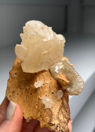 Amazing Cerussite on Limonite Matrix