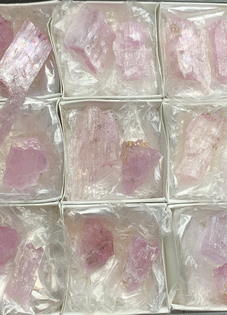 Pink Kunzite Lot - 18 Pieces