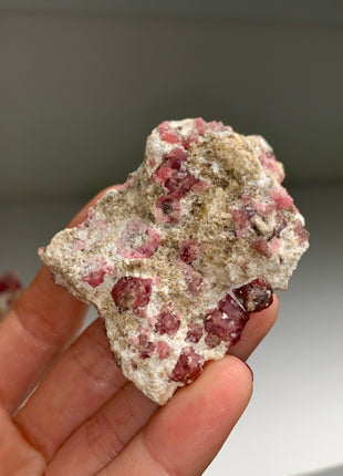 Raspberry Grossular Garnet Specimens Lot ! 8 Pieces