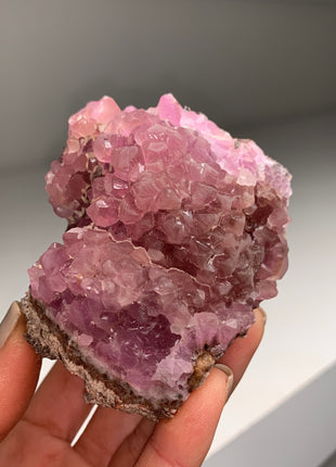 Pink Cobaltocalcite - From Oumlil mine, Morocco