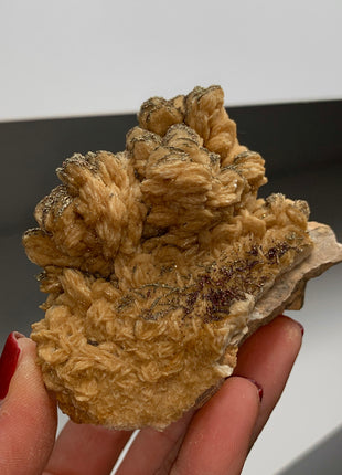 Yellow Barite Flower with Sparkly Pyrite 🔥