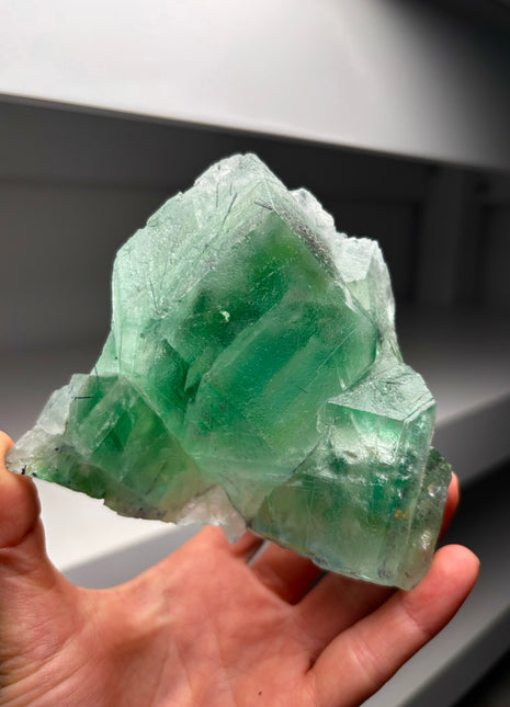 Green Fluorite from Erongo, Namibia